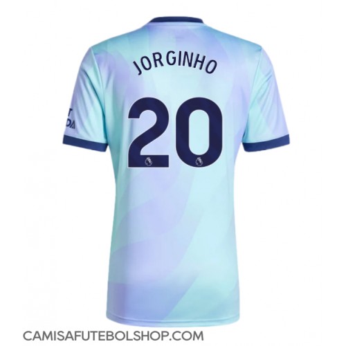 Camisa de time de futebol Arsenal Jorginho Frello #20 Replicas 3º Equipamento 2024-25 Manga Curta